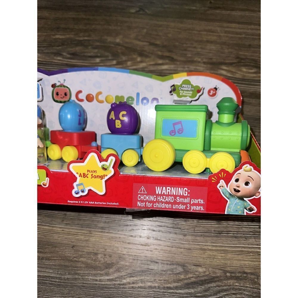 Cocomelon Musical Alphabet Train Wagon Sounds Phrases Educational Toy. New. - Picture 2 of 6